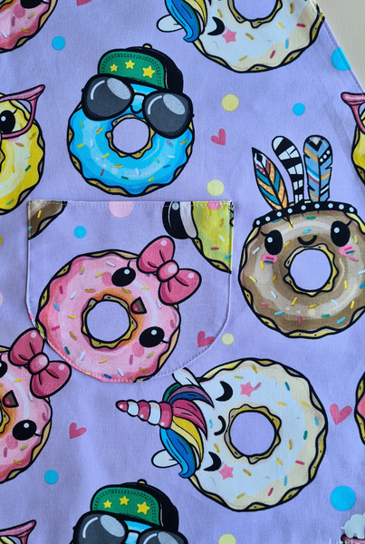 Personalised Kids Apron - Donuts 2