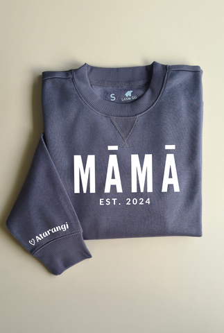 Personalised MAMA Sweatshirt - DARK GREY