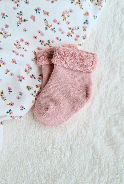 Baby Cotton Socks - Pink