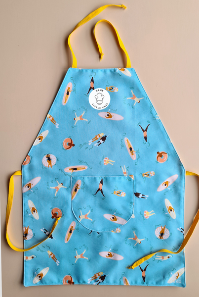 Personalised Kids Apron - By the sea