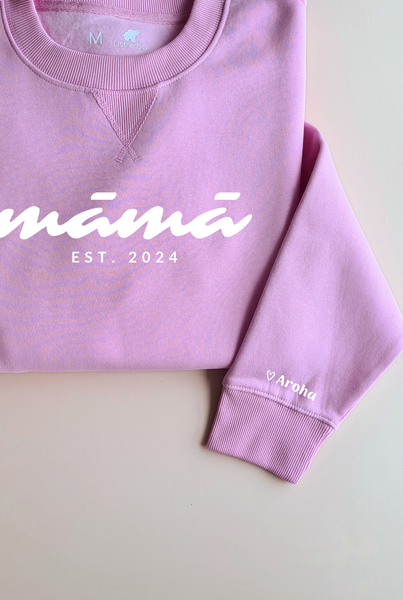 Personalised MAMA Sweatshirt - PINK