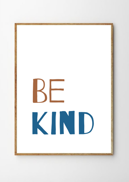 Be Kind - Nursery Printable Art