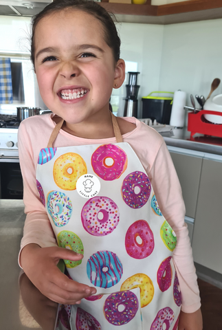 Personalised Kids Apron - Donuts!
