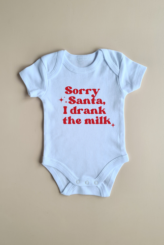 Sorry Santa! - 100% Cotton Bodysuit