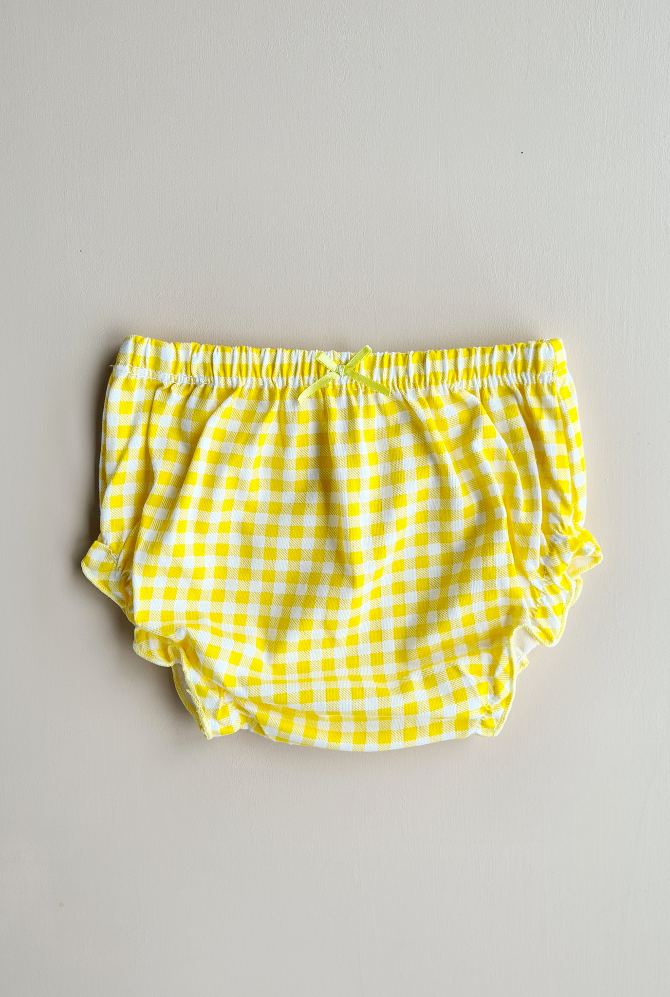 Cotton Bloomers - Yellow Gingham