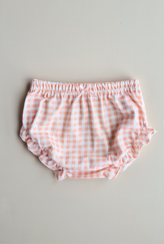 Cotton Bloomers - Pink Gingham