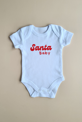 Santa Baby - 100% Cotton Bodysuit