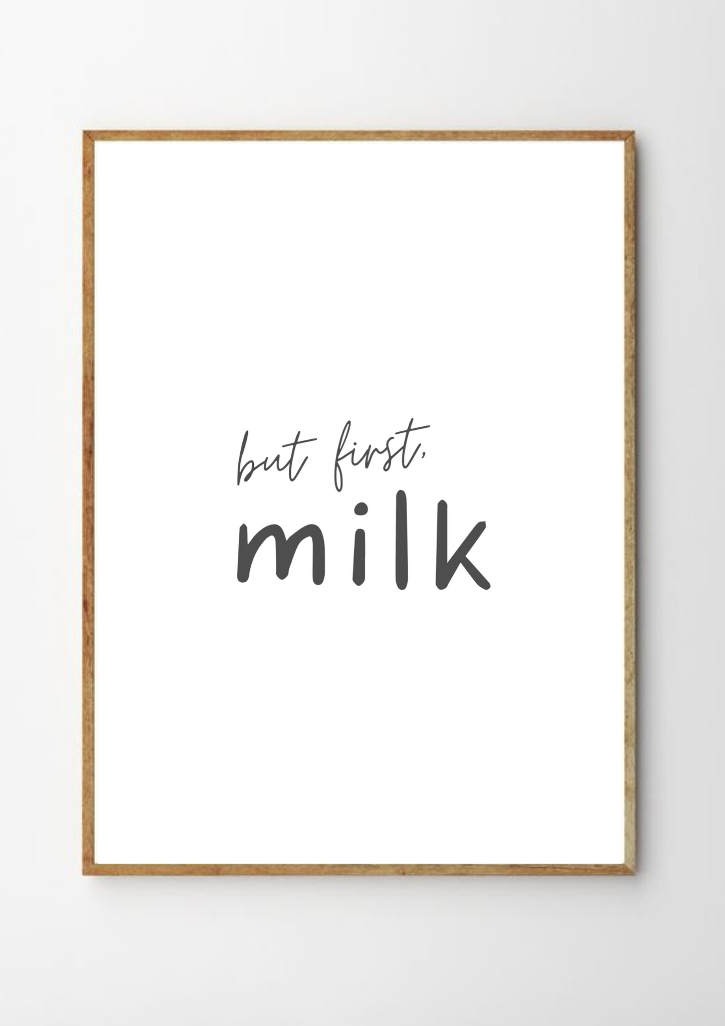 Milk - Nursery Printable Art
