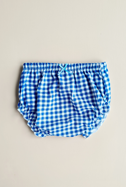 Cotton Bloomers - Blue Gingham