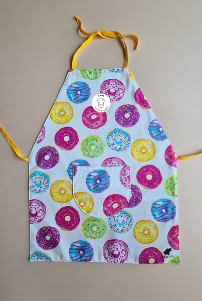 Personalised Kids Apron - Donuts!