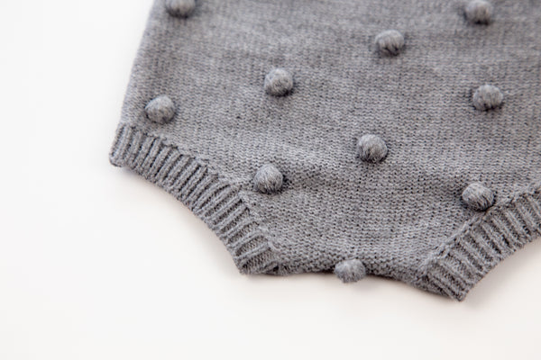 Coco Romper - Charcoal
